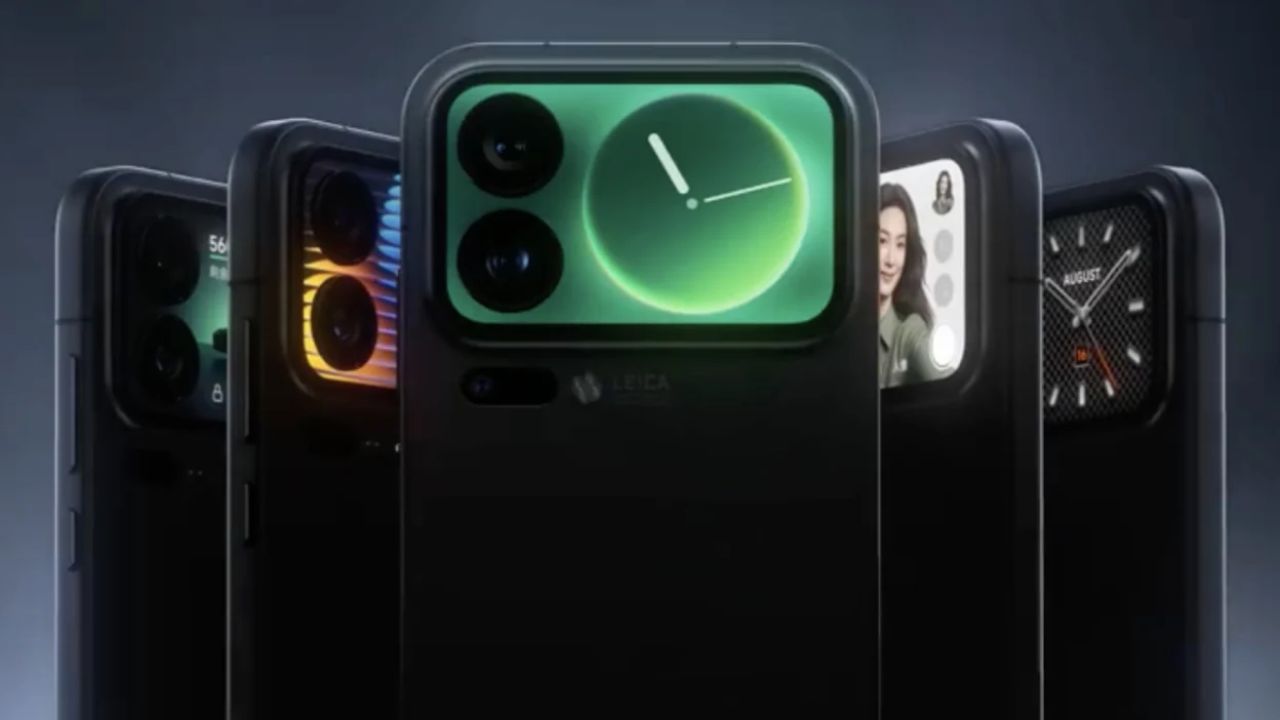 Xiaomi's iPhone 17 killer features a secondary display on the back